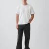 T-shirt i avslappnad passform för vuxna