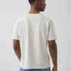 T-shirt i avslappnad passform för vuxna