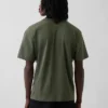 T-shirt i avslappnad passform för vuxna