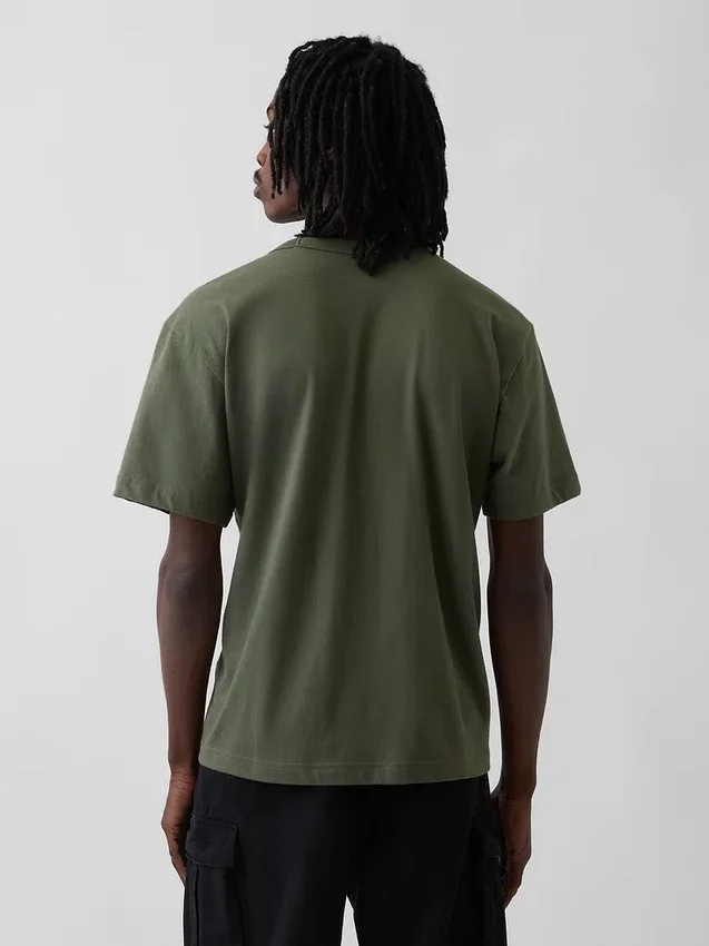 T-shirt i avslappnad passform för vuxna