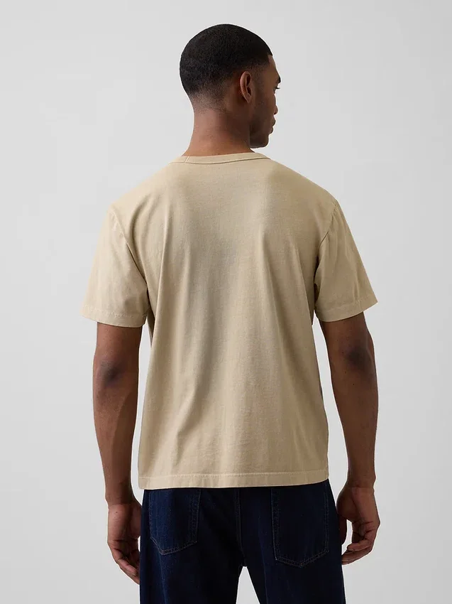T-shirt i avslappnad passform för vuxna