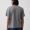 T-shirt i avslappnad passform för vuxna