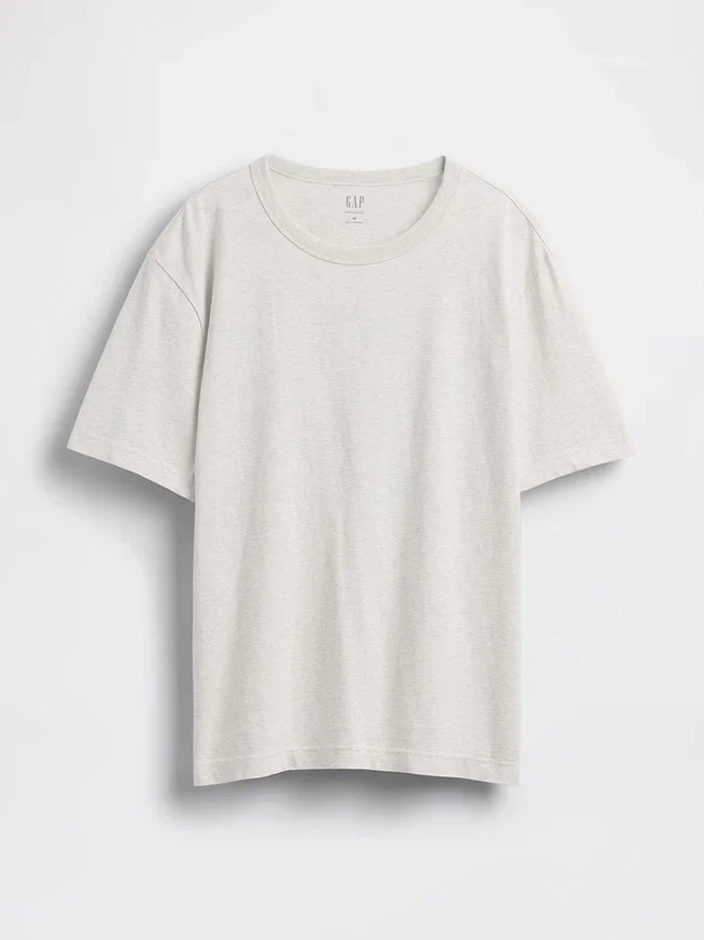 T-shirt i avslappnad passform för vuxna