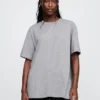 T-shirt i avslappnad passform för vuxna