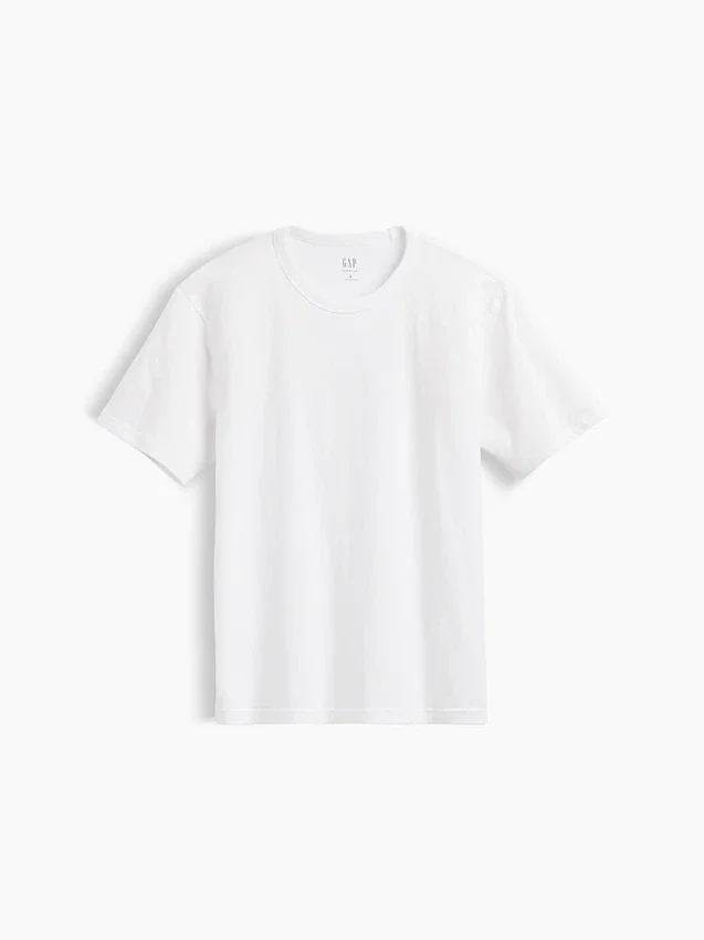 T-shirt i avslappnad passform för vuxna