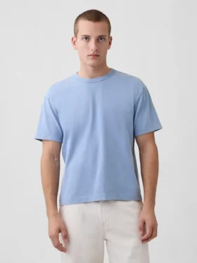 T-shirt i kraftig bomull för vuxna