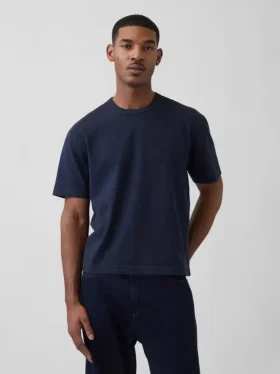 T-shirt i kraftig bomull för vuxna