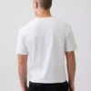 T-shirt i kraftig bomull för vuxna