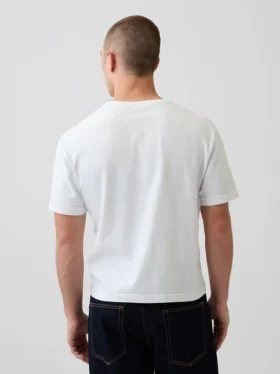 T-shirt i kraftig bomull för vuxna
