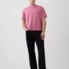 T-shirt i kraftig bomull för vuxna