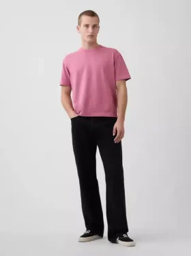 T-shirt i kraftig bomull för vuxna