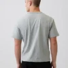 T-shirt i kraftig bomull för vuxna