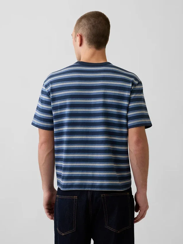 T-shirt i kraftig bomull för vuxna