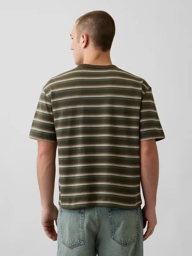T-shirt i kraftig bomull för vuxna