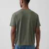 T-shirt i kraftig bomull för vuxna