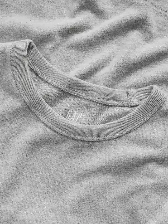 T-shirt i kraftig bomull för vuxna