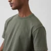T-shirt i kraftig bomull för vuxna