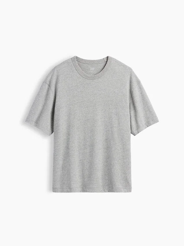 T-shirt i kraftig bomull för vuxna