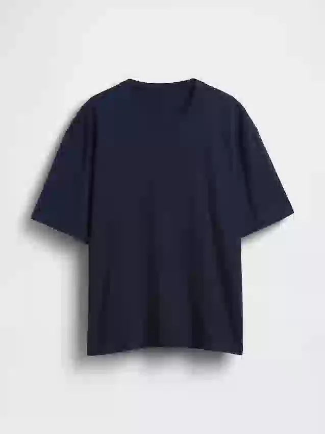 T-shirt i kraftig bomull för vuxna