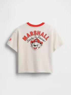 T-shirt i oversize-modell med Paw Patrol-motiv för Baby & Småbarn
