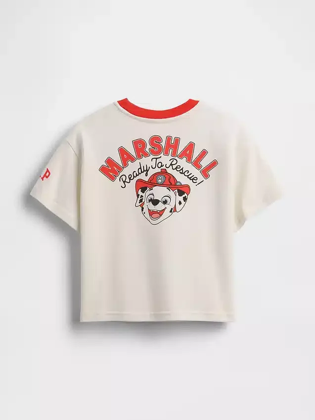 T-shirt i oversize-modell med Paw Patrol-motiv för Baby & Småbarn