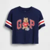 T-shirt i oversized-passform för Baby & Småbarn med Brannan Bear Varsity-grafik och logotyp