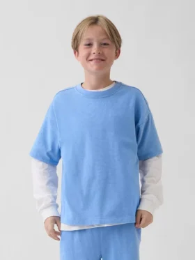 T-shirt i tjock bomull för barn