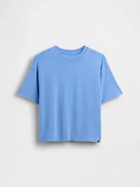 T-shirt i tjock bomull för barn