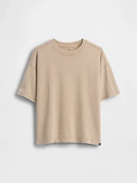 T-shirt i tjock bomull för barn
