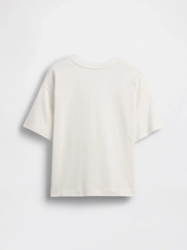 T-shirt i tjock bomull för barn