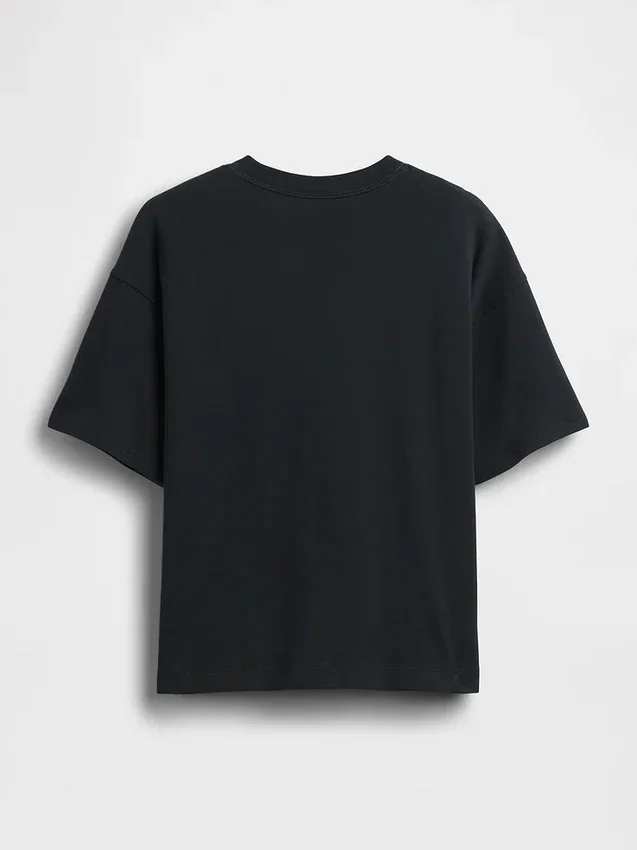 T-shirt i tjock bomull för barn