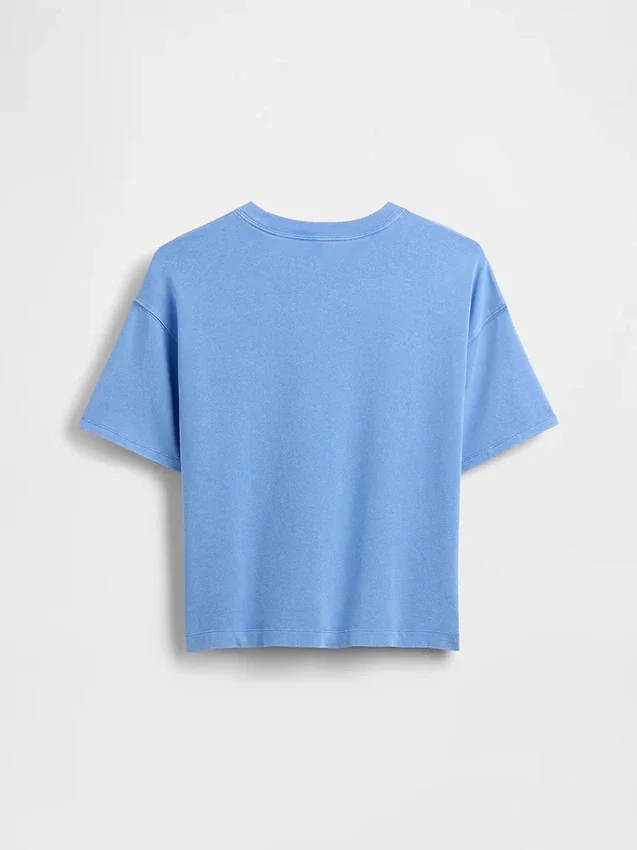 T-shirt i tjock bomull för barn