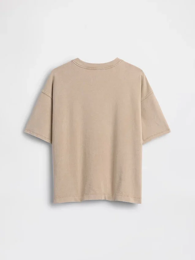 T-shirt i tjock bomull för barn