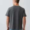 T-shirt i tjockt, avslappnat tyg med tryck