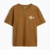 T-shirt i tjockt, avslappnat tyg med tryck