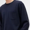 T-shirt i tjockt tyg med avslappnad passform
