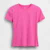 T-shirt i tättstickad jersey