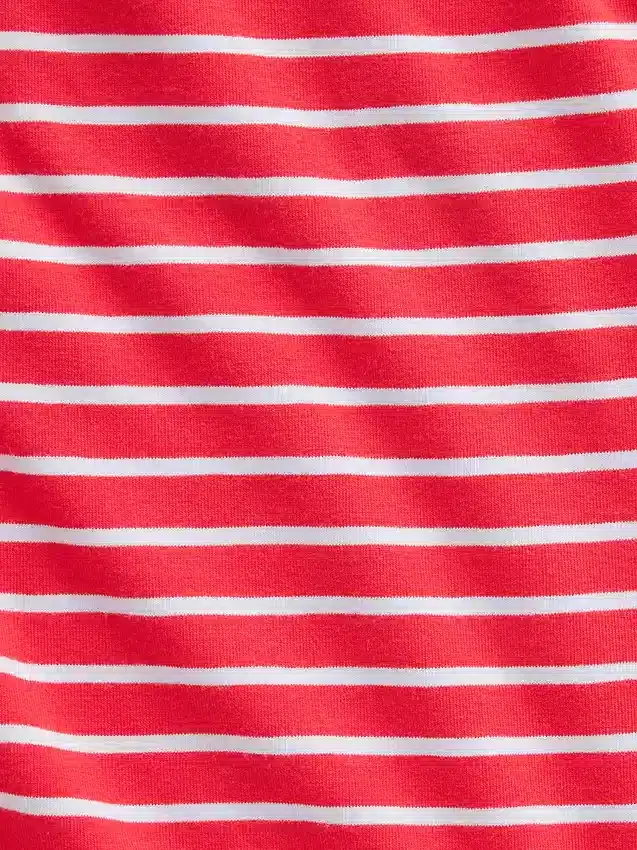 T-shirt i tättstickad jersey