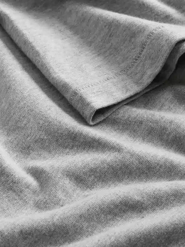 T-shirt i tättstickad jersey