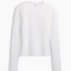 T-shirt i tättstickad jersey