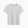 T-shirt i tättstickad jersey