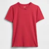 T-shirt i tättstickad jersey