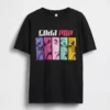 T-shirt i tunika-modell med K-pop-motiv från Demon Hunters för barn