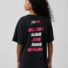 T-shirt i tunika-modell med K-pop-motiv från Demon Hunters för barn