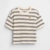 T-shirt i våffelstickning för Baby & Småbarn
