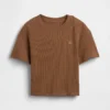 T-shirt i våffelstickning för Baby & Småbarn