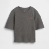 T-shirt i våffelstickning för Baby & Småbarn