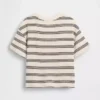 T-shirt i våffelstickning för Baby & Småbarn