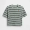 T-shirt i våffelstickning för Baby & Småbarn