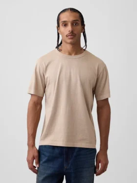 T-shirt med avslappnad passform